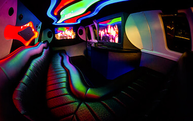 party buses interiors
