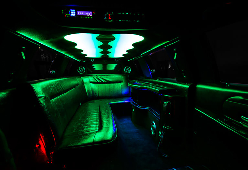 12-passenger limo service