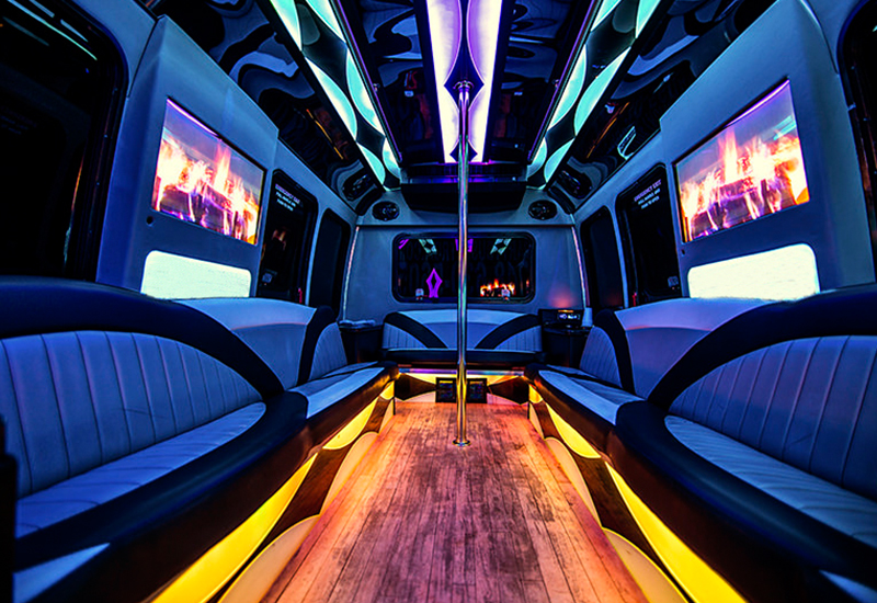 Limo buses in Pittsburgh